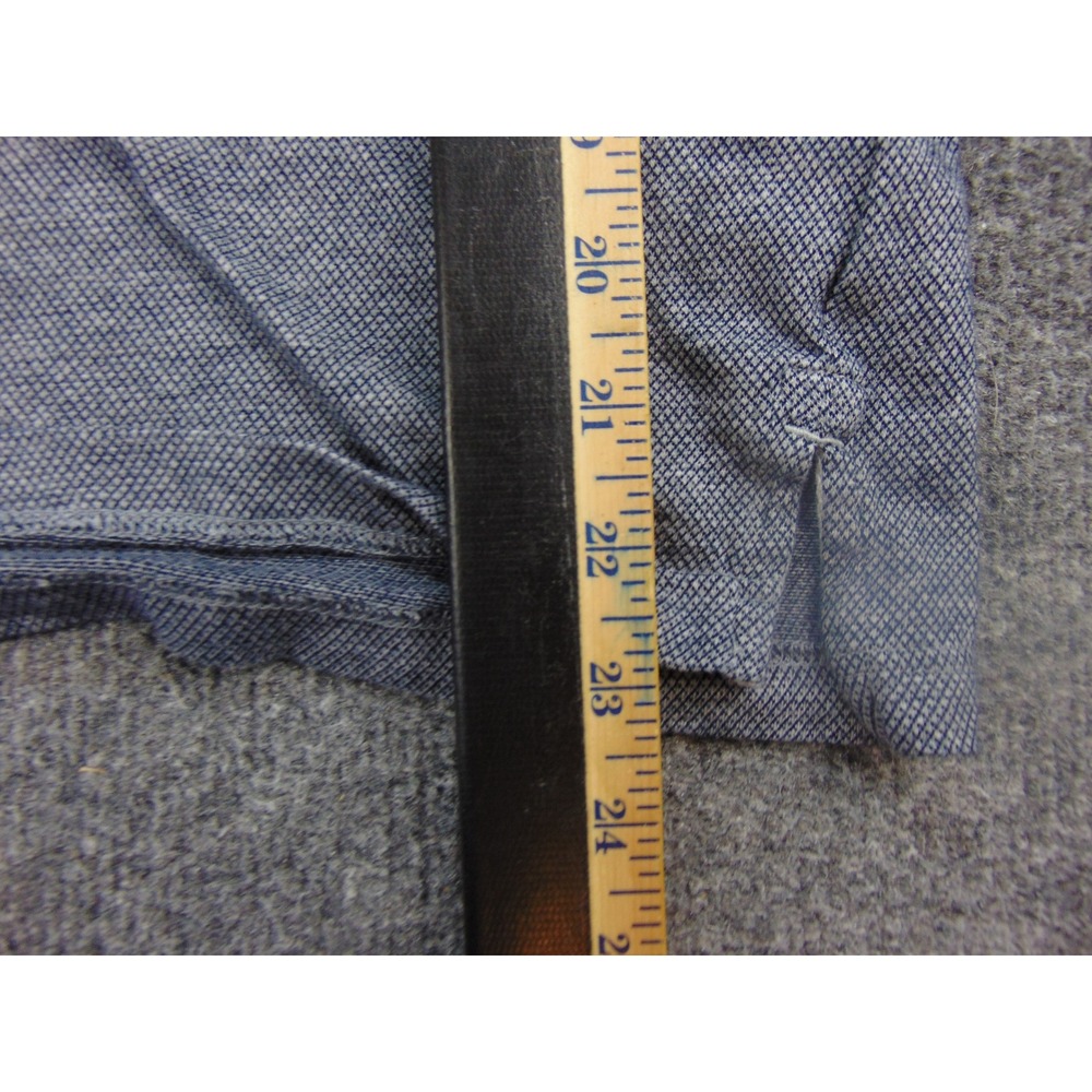 Rodd & Gunn Polo Shirt Mens 2XL Sports Fit Blue Solid Textured Preppy Coastal - Picture 6 of 8